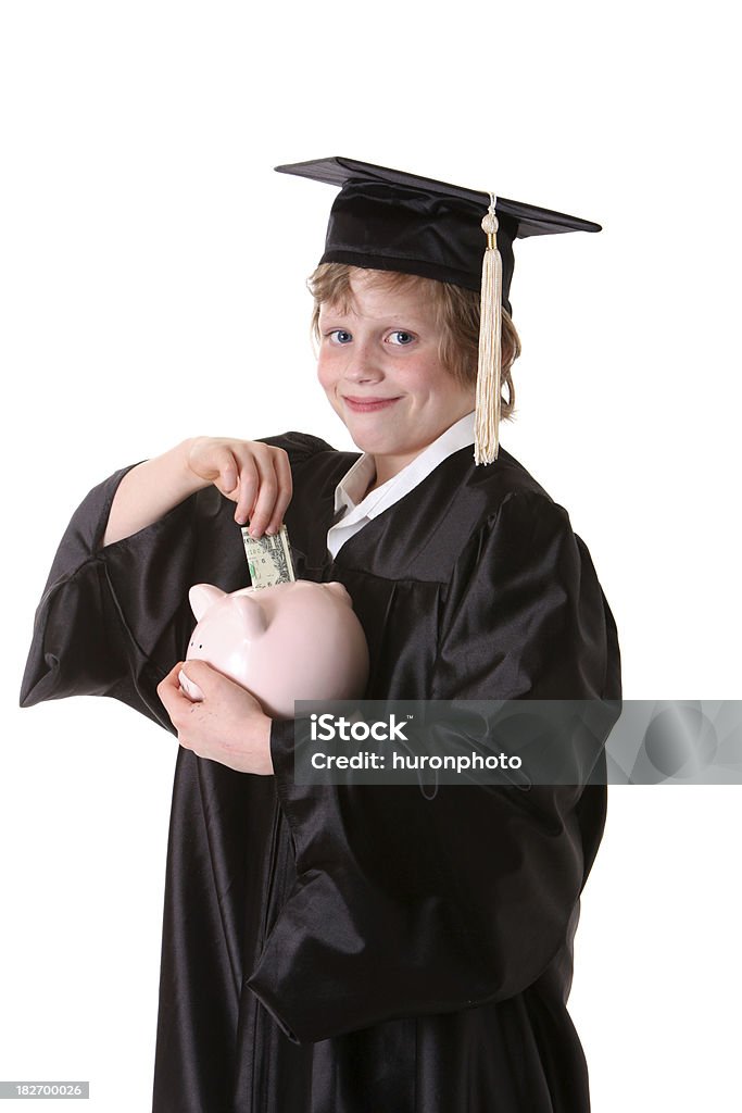 Salvar para college - Foto de stock de 8-9 Anos royalty-free