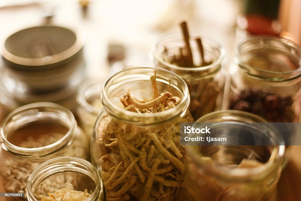 Medicina herbaria china - Foto de stock de Belleza libre de derechos