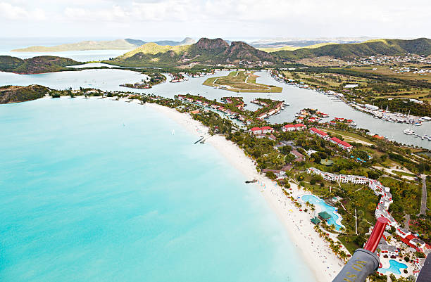 istock Jolly Beach Aerial View 182700067