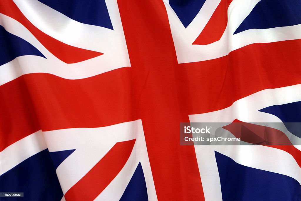 Bandera británica - Foto de stock de Bandera libre de derechos