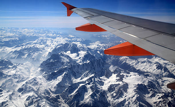 istock Aerial view of Alps 182700595