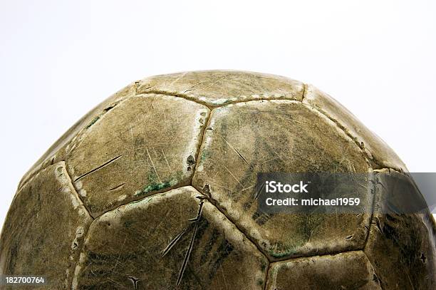 Vecchio Grunge Sockerball - Fotografie stock e altre immagini di Pallone da calcio - Pallone da calcio, Vecchio, Antico - Vecchio stile