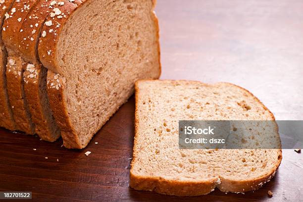 Sliced Loaf Of Multigrain Oat Bread Stock Photo - Download Image Now - Bread, Oats - Food, 7-Grain Bread