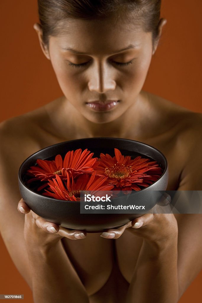 Spa flores - Foto de stock de Adulto libre de derechos
