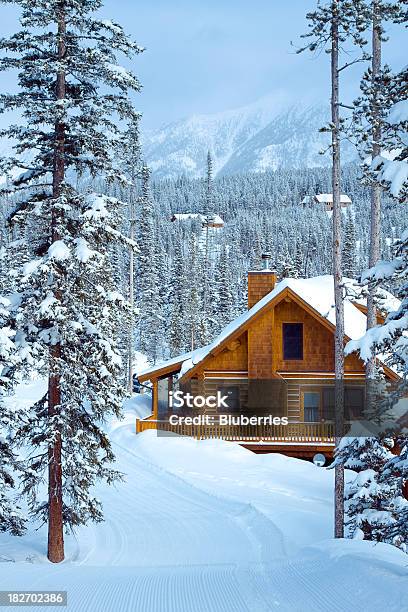 Ski In Out Stock Photo - Download Image Now - Chalet, Winter, Snow