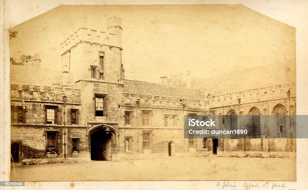 St John's College, Oxford - Royalty-free 1870-1879 Foto de stock