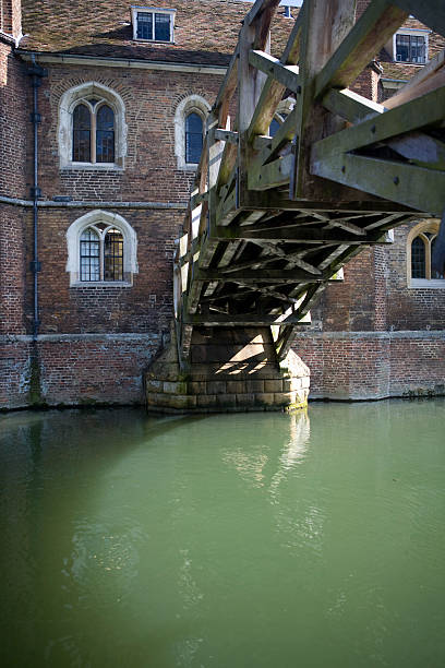 Mathematical Bridge, Cambridge The Mathematical bridge across the river cam. Queens College Cambridge.More Cambridge images : queens college stock pictures, royalty-free photos & images
