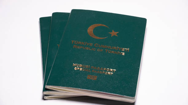 istock Republic of Turkey passport 1827036295