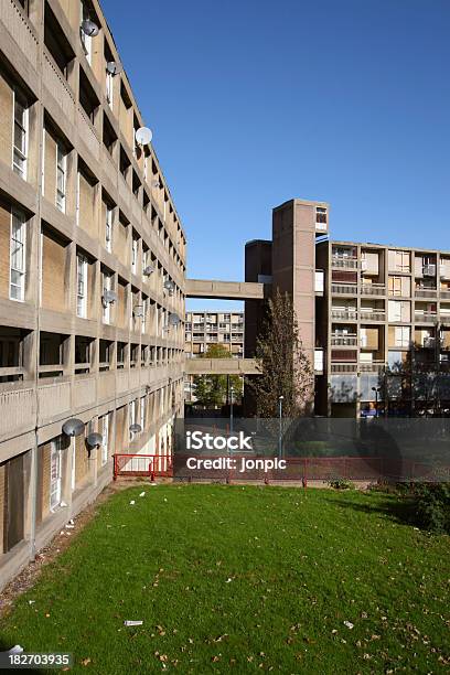 Park Hill Mieszkania Sheffield Anglia Miejski Brutalism Architektura - zdjęcia stockowe i więcej obrazów 1960-1969