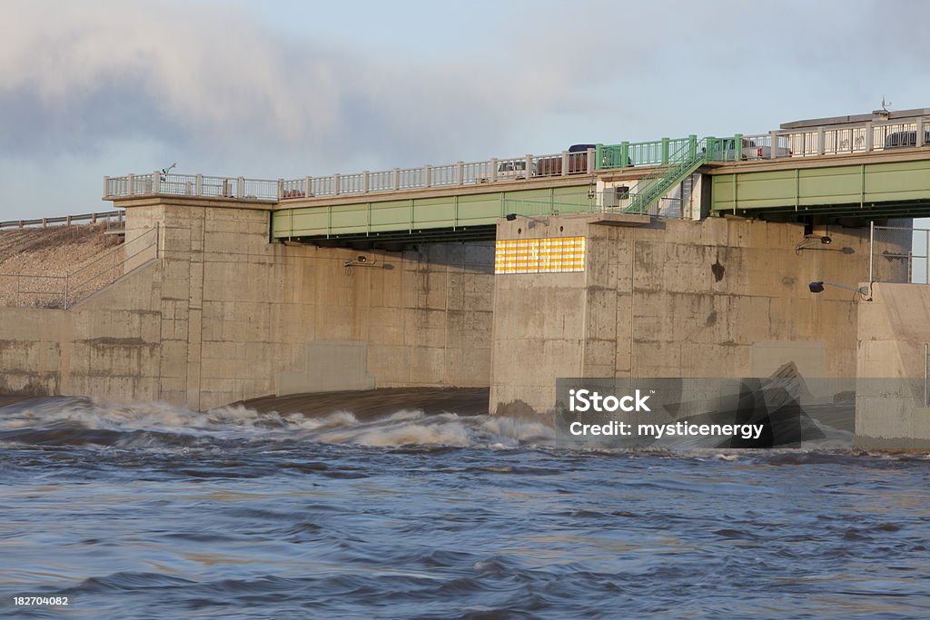 Red River Floodway Winnipeg - Photo de Architecture libre de droits