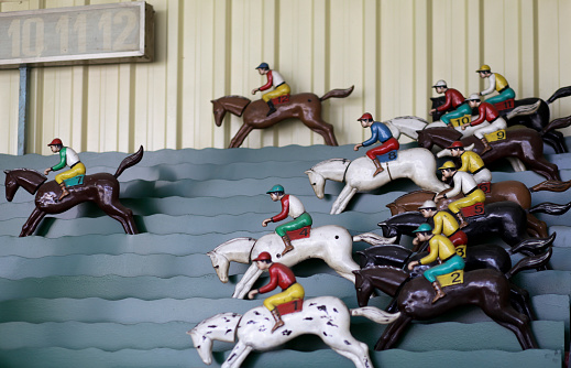 Horserace Toys in a Funfair