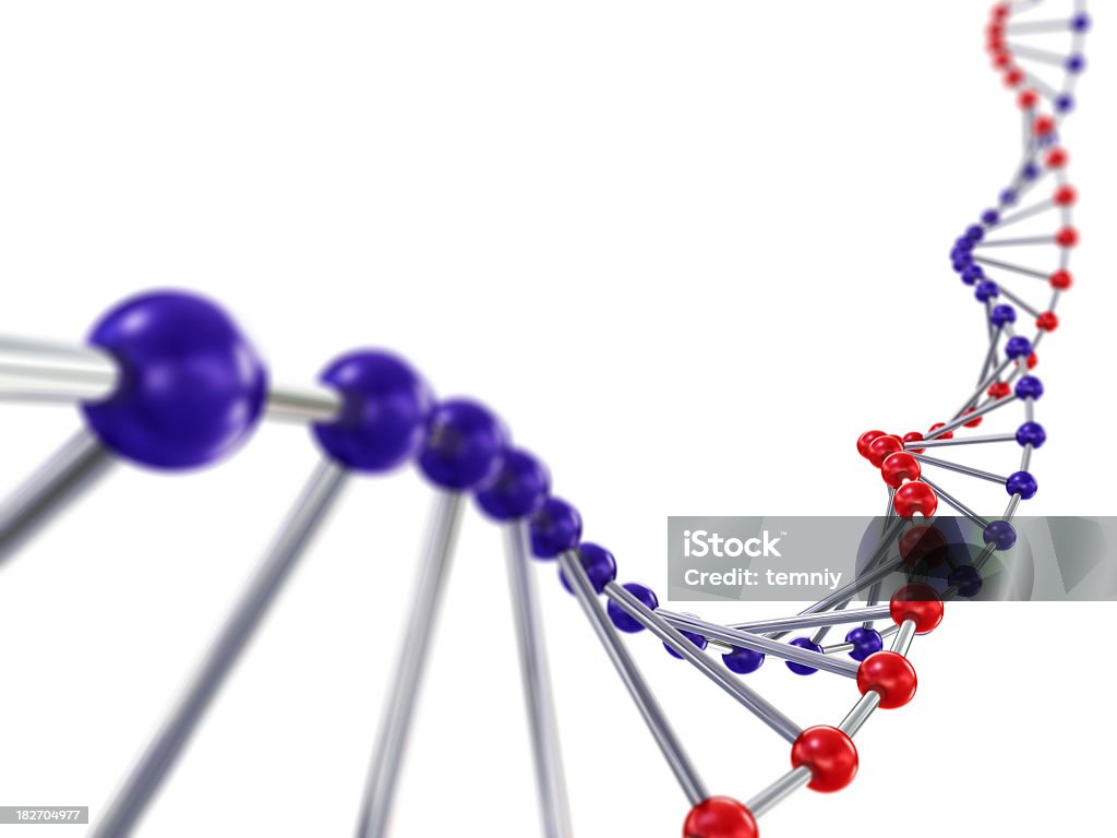 Filamenti del DNA - Foto stock royalty-free di Acido