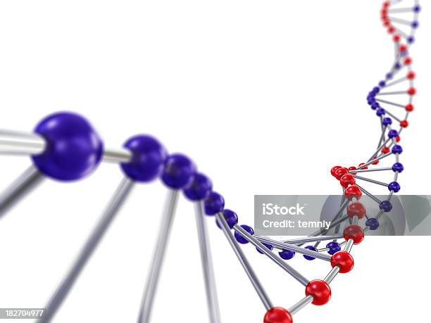 Filamenti Del Dna - Fotografie stock e altre immagini di Acido - Acido, Bellezza, Bianco