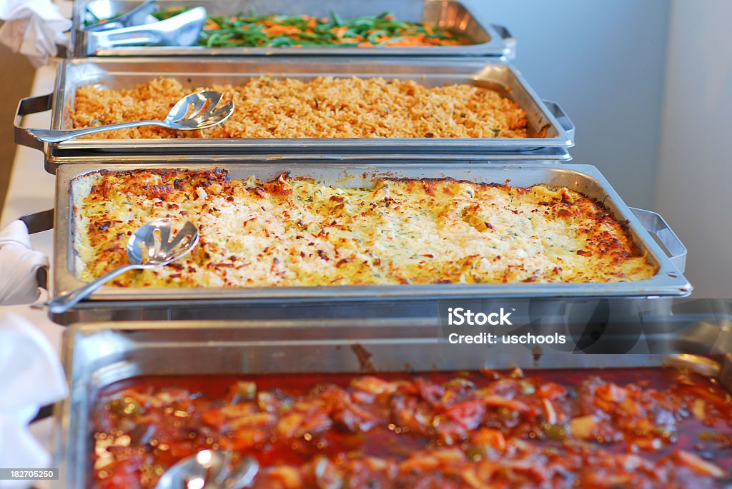 Mesa para banquetes - Foto de stock de Alimento libre de derechos