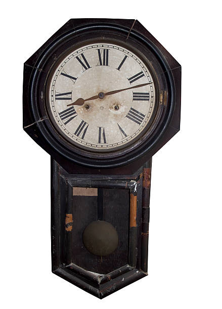 Antique Clock stock photo