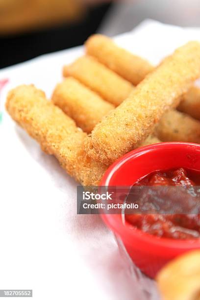 Mozzarella Sticks Stock Photo - Download Image Now - Appetizer, Cheese, Cheese Stick