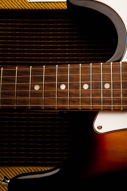 istock Classic Electric Guitar and Amp Still Life 182705627
