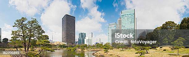 Tokio Centrum Wieżowce Wieże Punkty Orientacyjne Kyoshibarikyo Shimbashi Shiodome Panorama Japonii - zdjęcia stockowe i więcej obrazów Architektura
