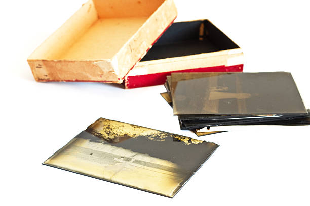 istock Antique Glass Dry Plates 182705810