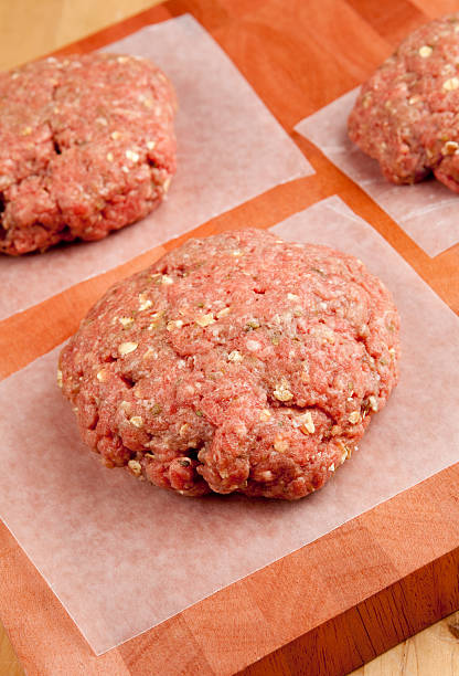 istock Raw Home Made Hamburgers 182706581