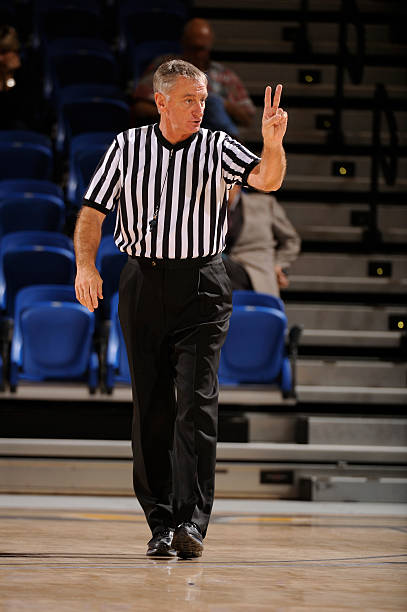Basketball Referee stock photo