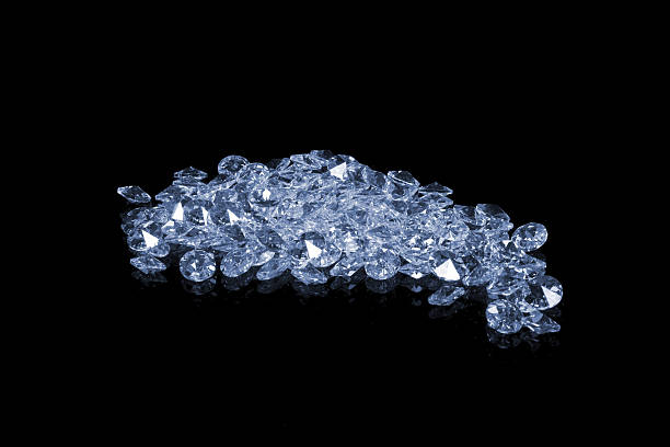 istock brilliant gems, isolated on black 182706726