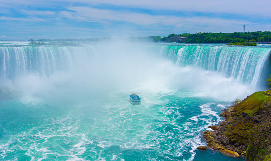 maid of the mist at Niagara Falls