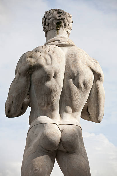 атлет - roman statue стоковые фото и изображения