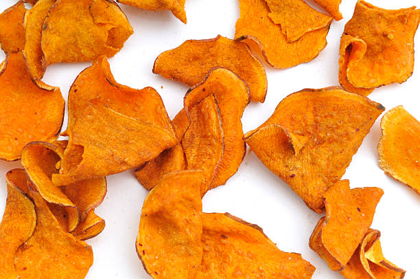 istock Sweet potato(yam) Crisp Background 182707501