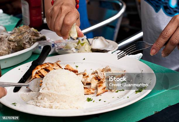 먹는 구운 치킨 2명에 대한 스톡 사진 및 기타 이미지 - 2명, 건강한 식생활, 공유-개념