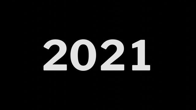 2000 to 2024 year simple countdown animation