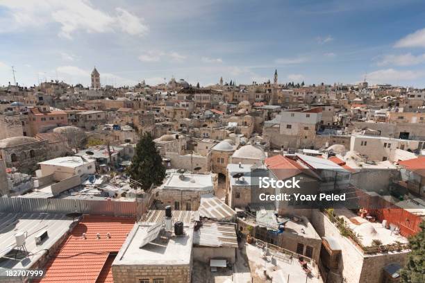 Città Vecchia Di Gerusalemme - Fotografie stock e altre immagini di Ambientazione esterna - Ambientazione esterna, Asia Occidentale, Capitali internazionali