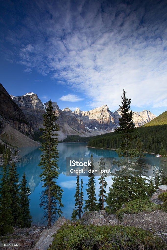 See Moraine Lake - Lizenzfrei Banff-Nationalpark Stock-Foto