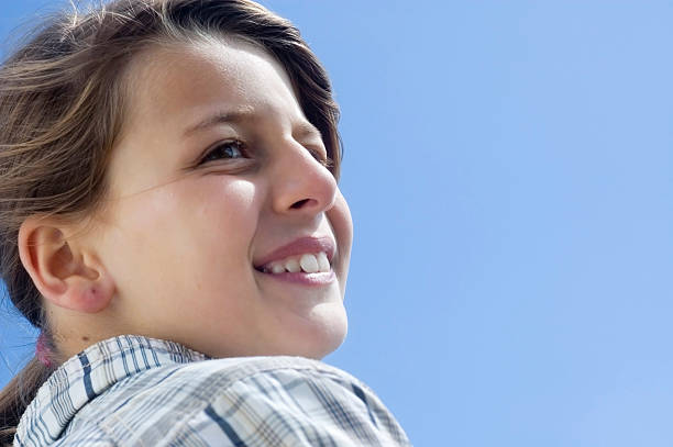 istock Happy girl in the sunlight 182708249