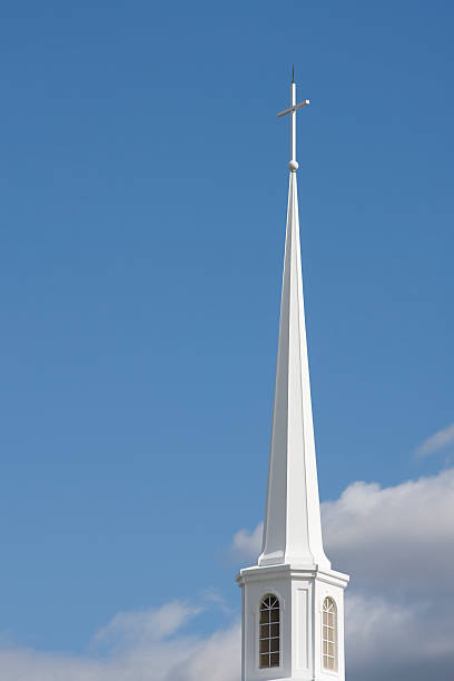 istock Church Steeple and Sky 182708625