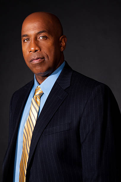 Attractive African American Businessman