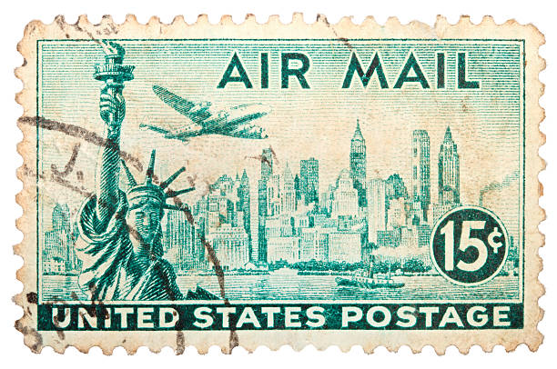 istock Vintage USA Stamp 182708812