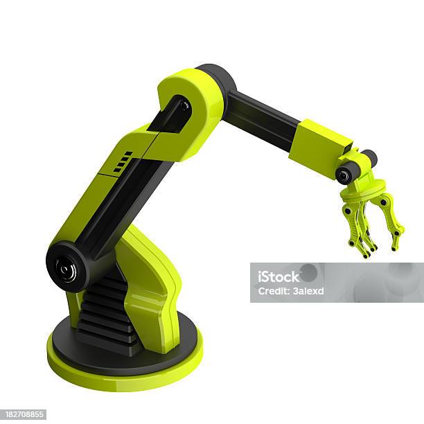 Робот — стоковые фотографии и другие картинки Робот - Робот, Изолированный предмет, Лента конвейера