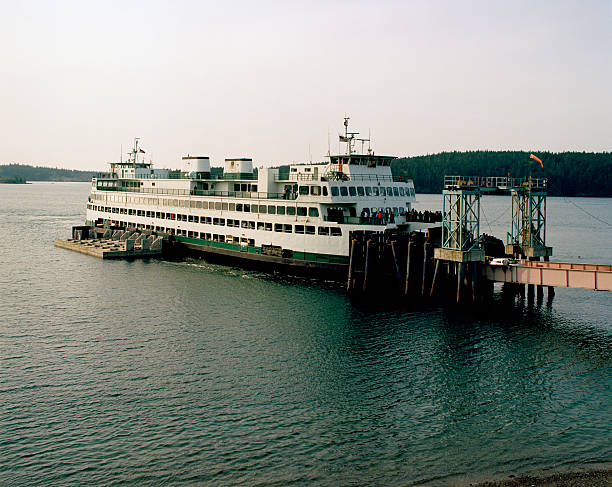 istock Ferry KALEETAN Unloading Vehicles at Orcas Island 182709064