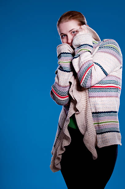 istock natural woman with a nice sweater 182709322