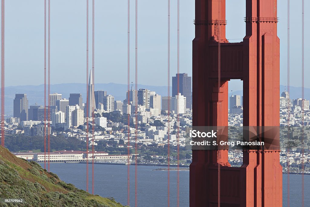 Skyline di San Francisco - Foto stock royalty-free di Ambientazione esterna