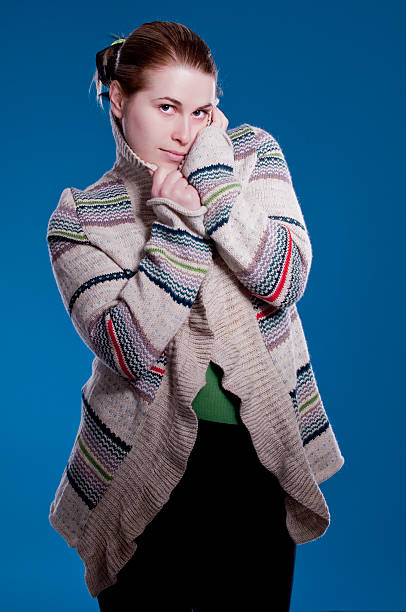 istock woman with a nice sweater 182709722