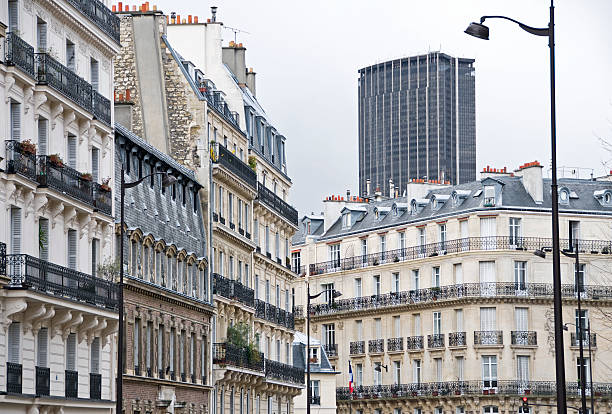 istock Apartment buildings and office tower 182709970