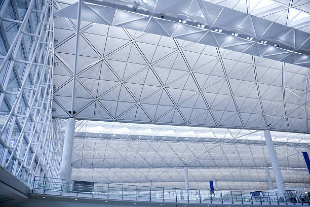 istock Futuristic Airport Roof 182710166