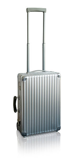 istock Stylish Aluminum Suitcase 182710229