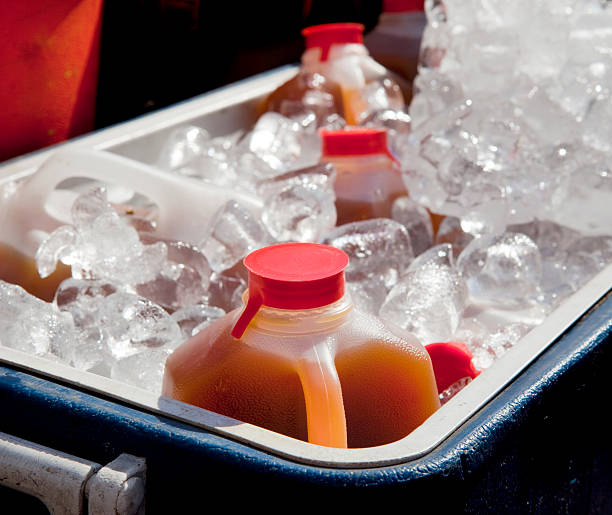 istock Apple Cider Jugs at Market 182710370