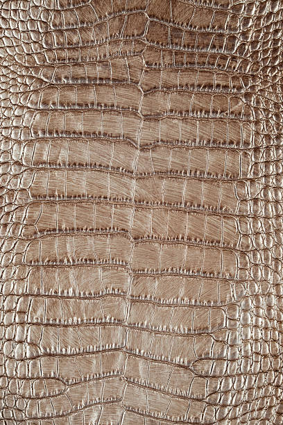 istock Textured background of genuine leather in crocodile skin pattern 182710610