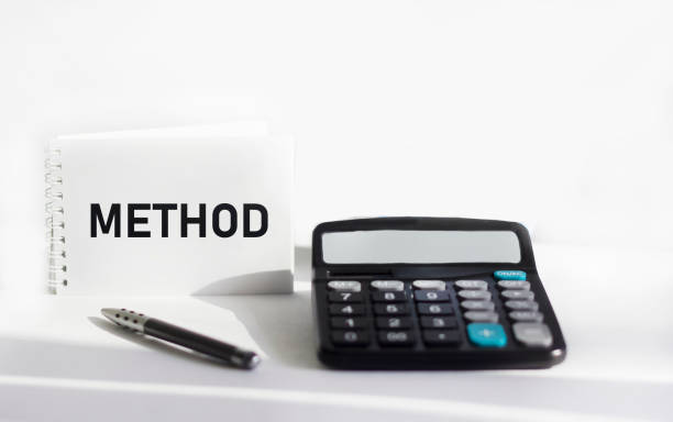 istock Notepad with the text Method lies on a white background with a calculator. Financial concept 1827118818