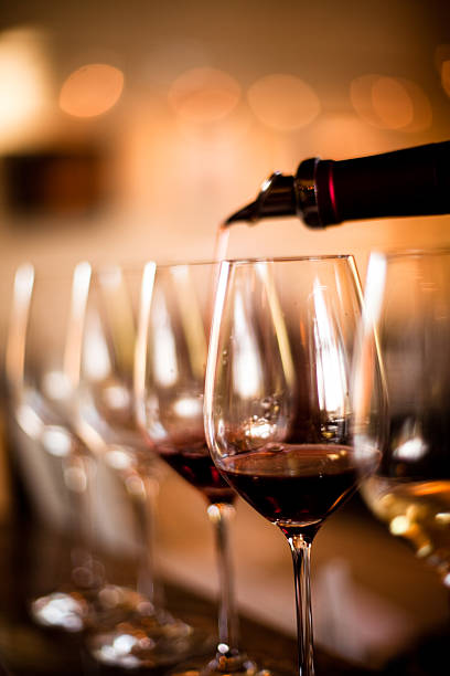 degustación de vinos - wine tasting fotografías e imágenes de stock