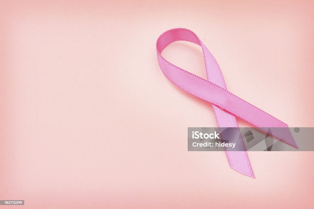 Fita de Consciencialização Contra o Cancro da Mama - Royalty-free Cancro Foto de stock